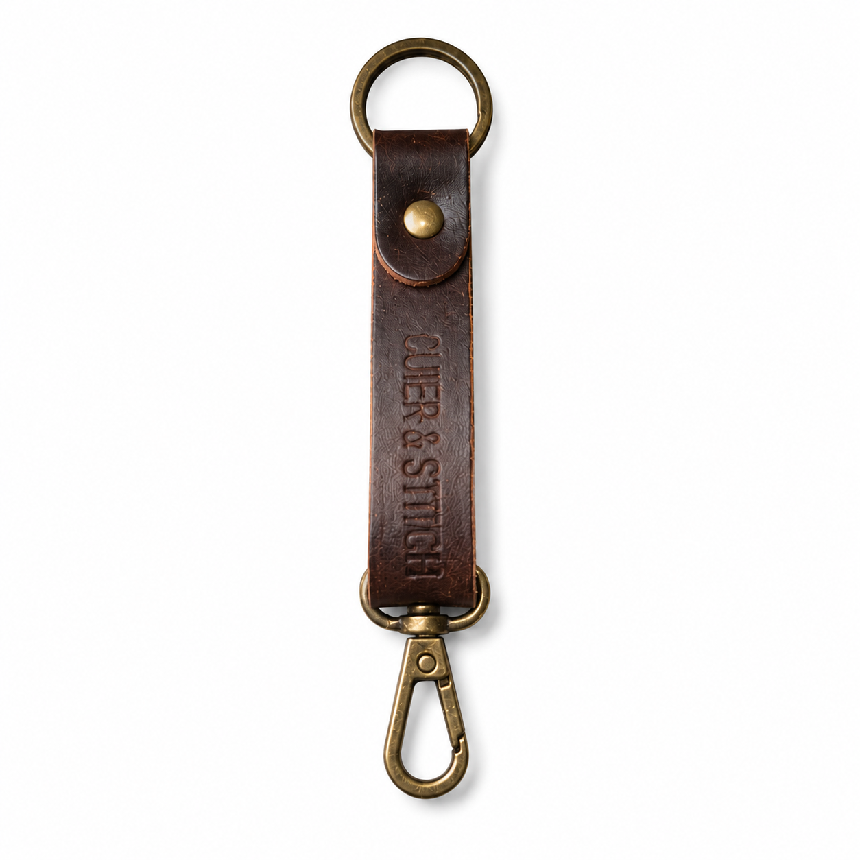 Classic Leather Key Ring
