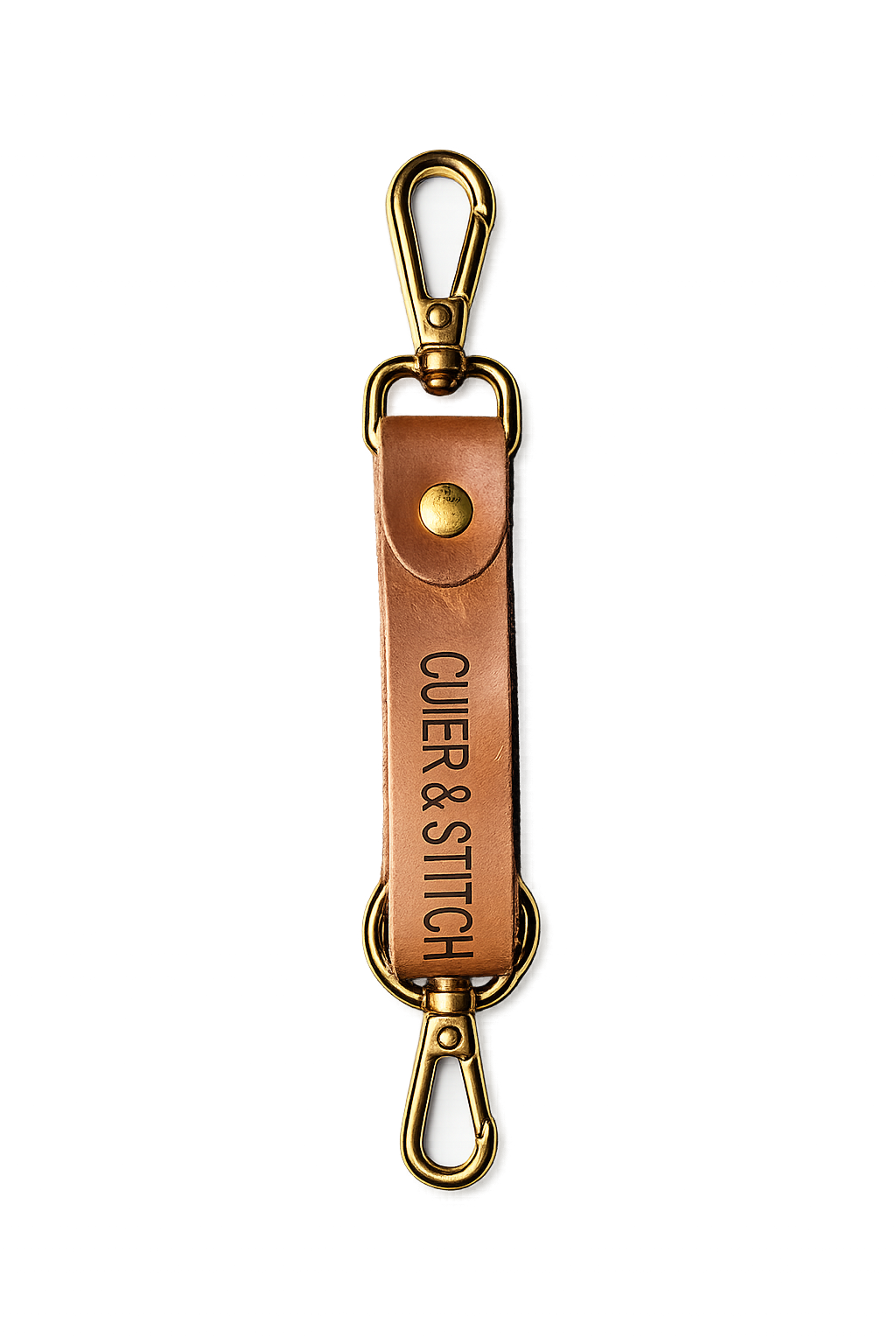 Leather Travel Keychain