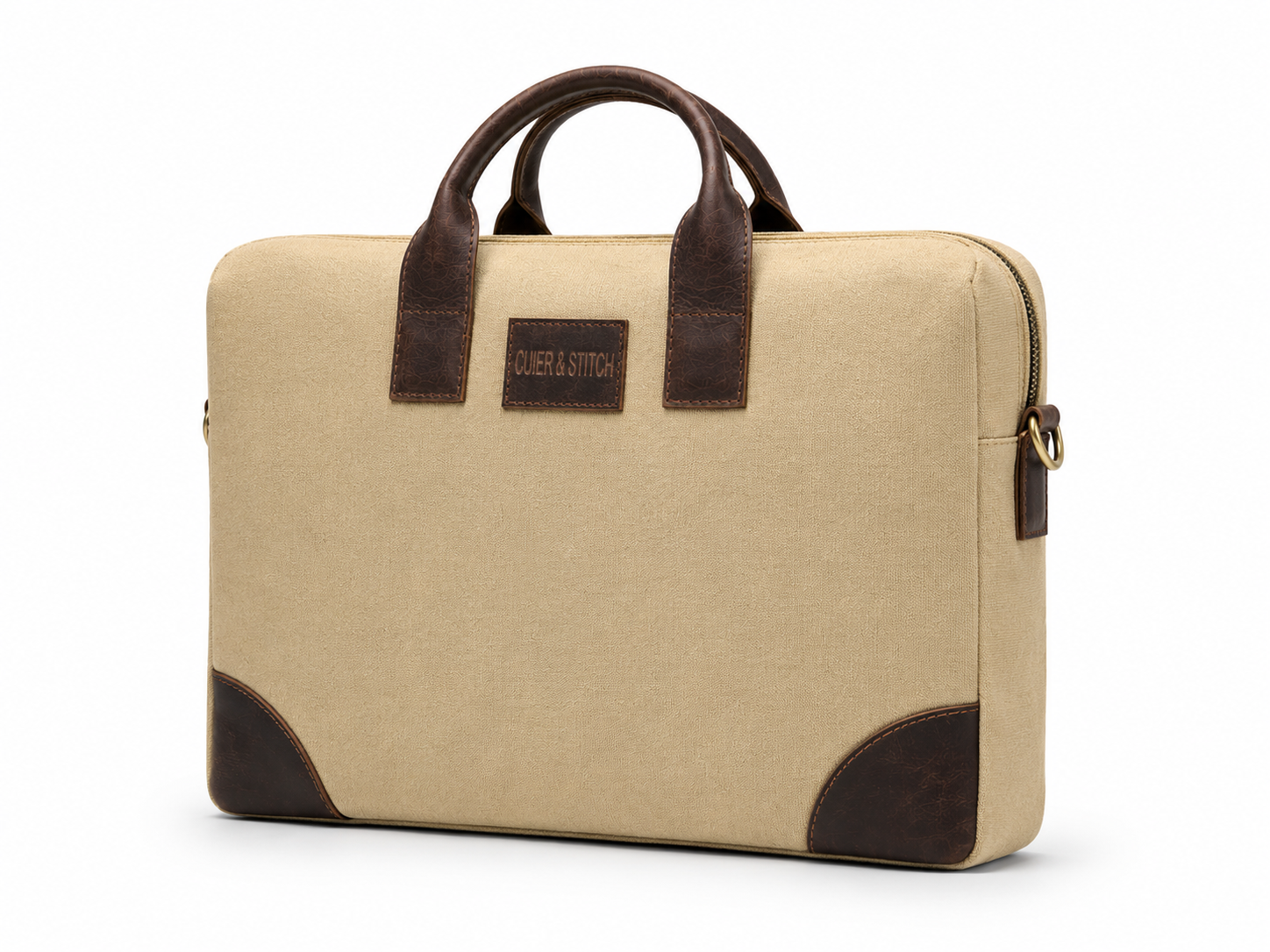 Canvas Office Bag Cream