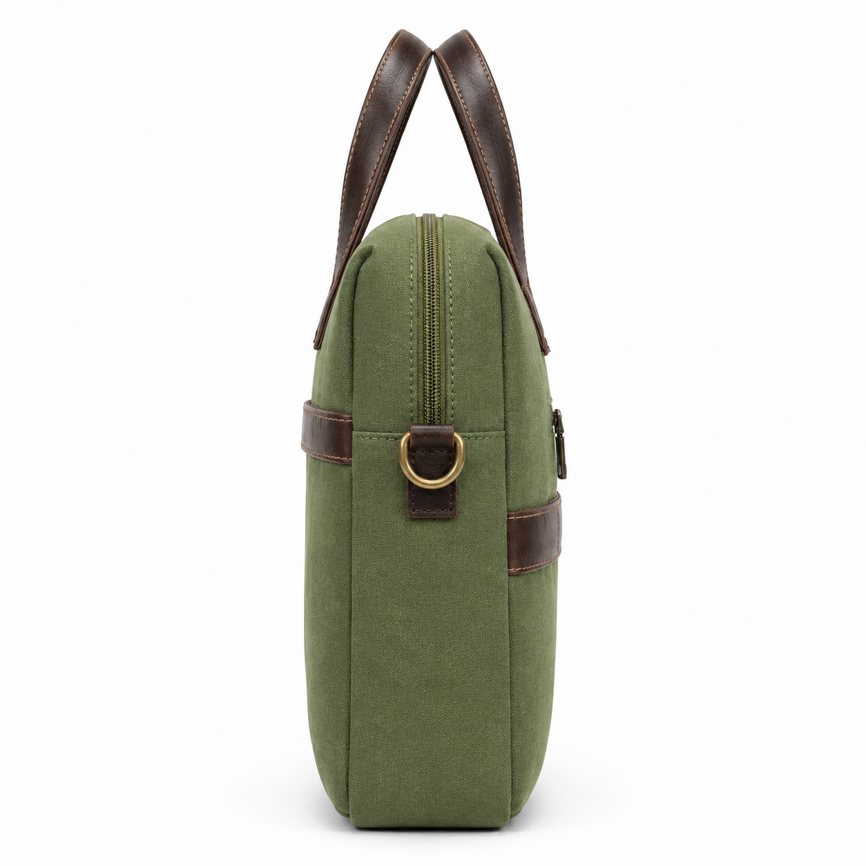 Canvas Office Bag Green