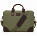 Canvas Office Bag Green