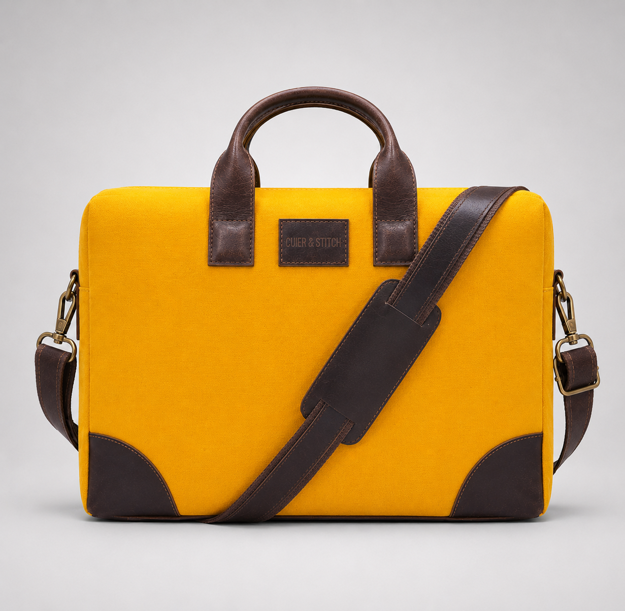 Canvas Office Bag Vibrant Yellow
