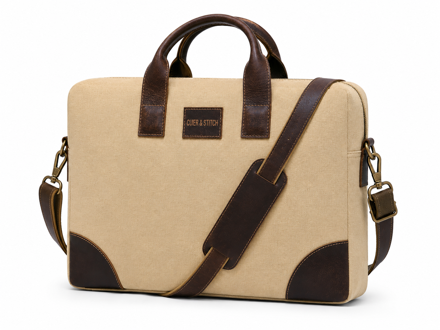 Canvas Office Bag Cream