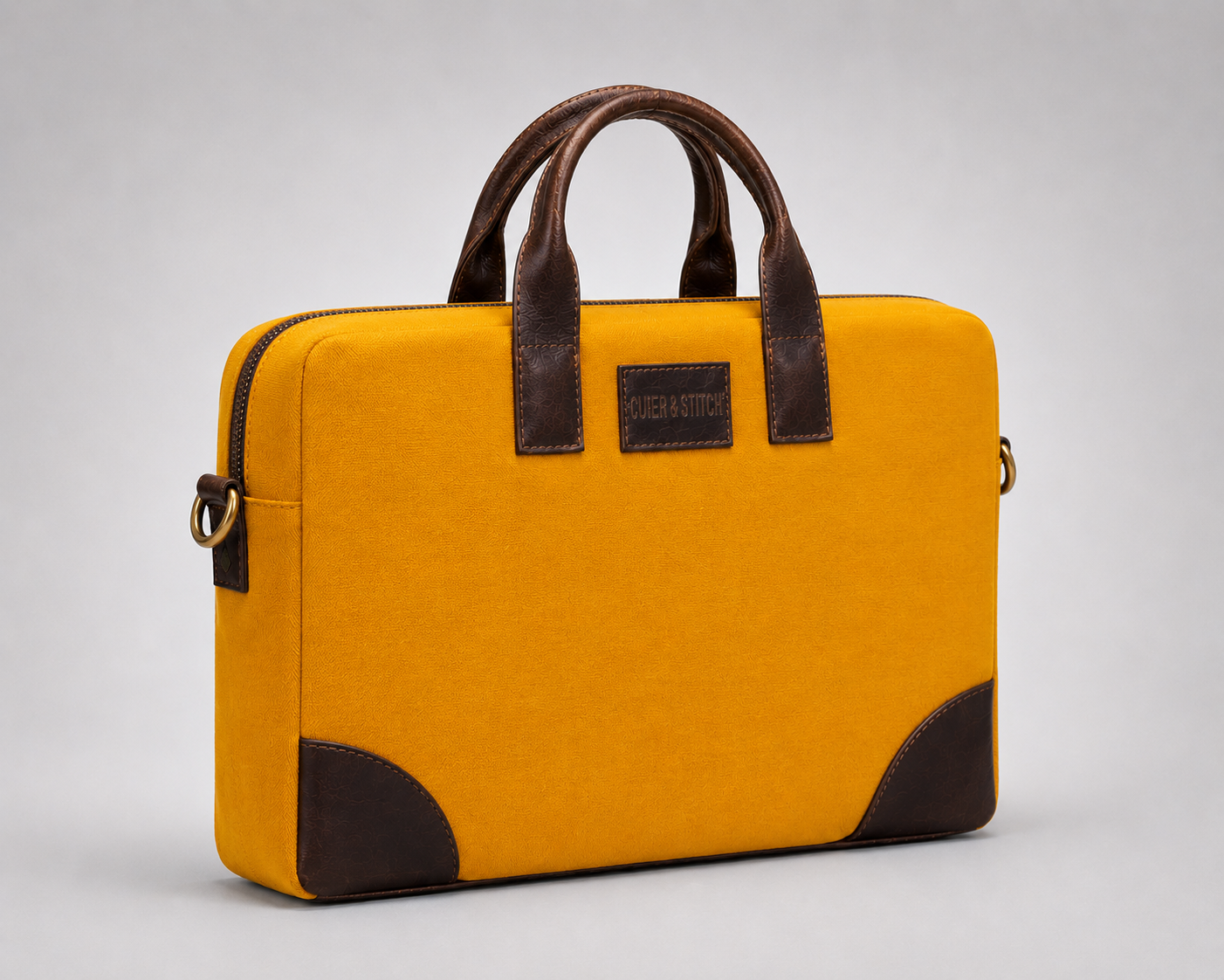 Canvas Office Bag Vibrant Yellow