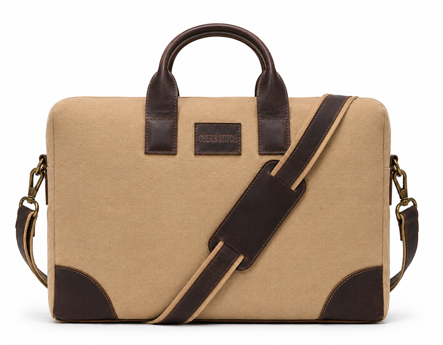 Canvas Office Bag Cream
