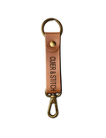 Minimalist Leather Keychain