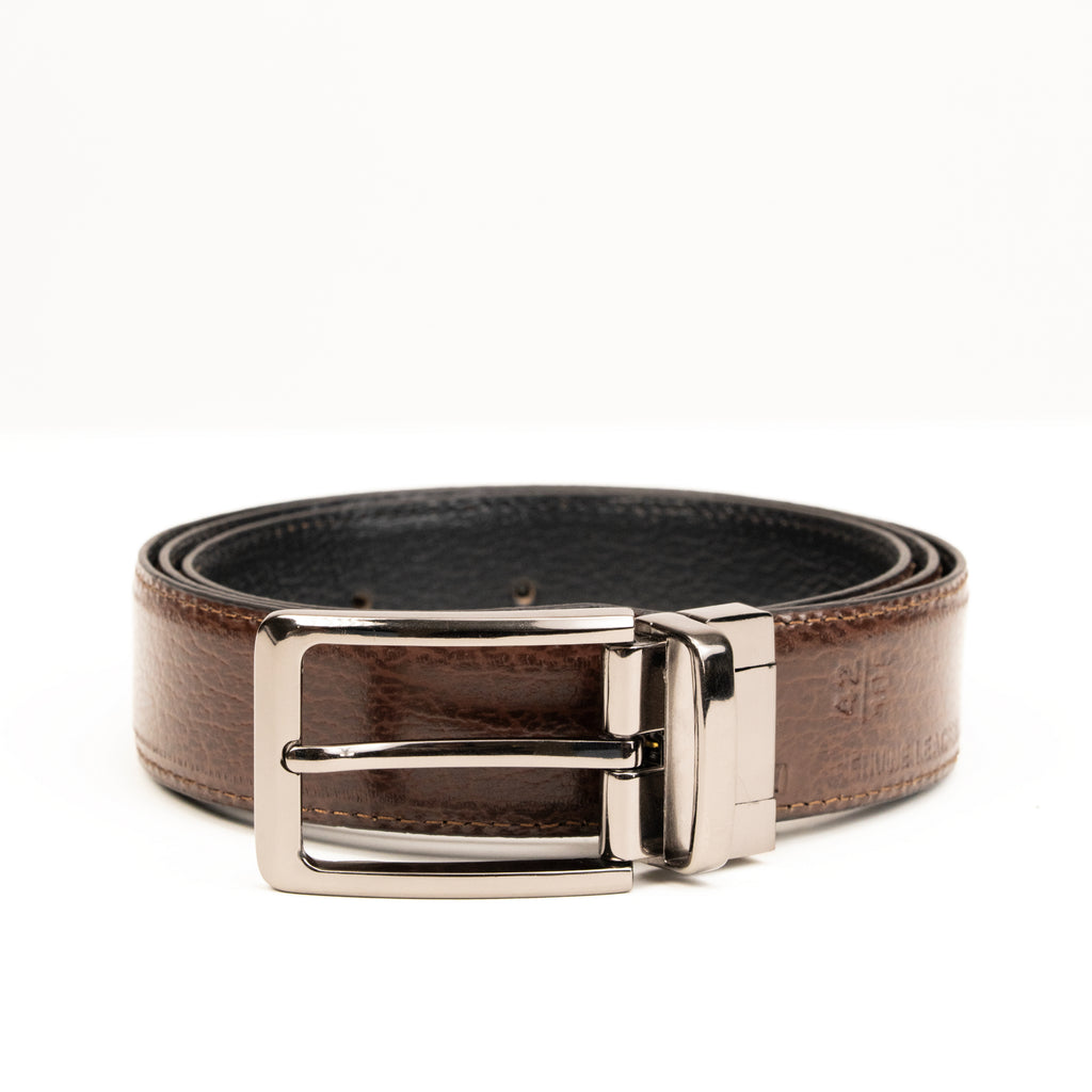 Brown & Black Formal Belt