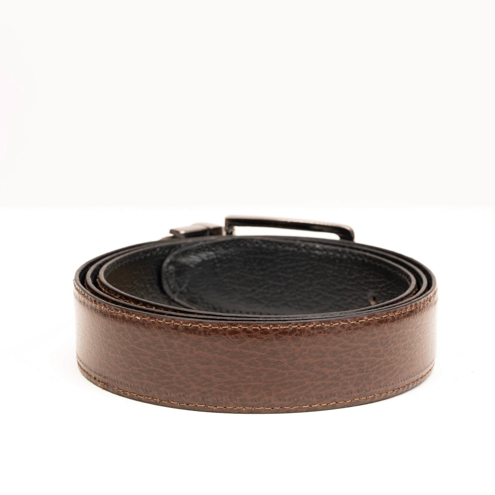 Brown & Black Formal Belt