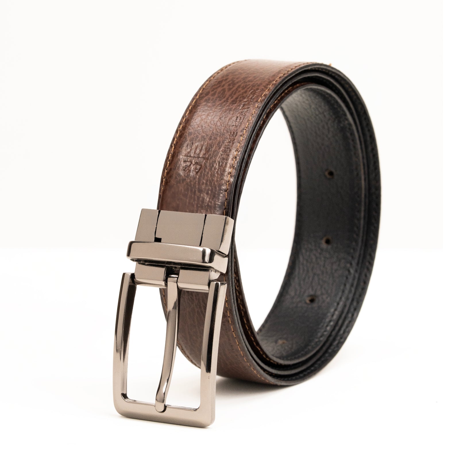 Brown & Black Formal Belt