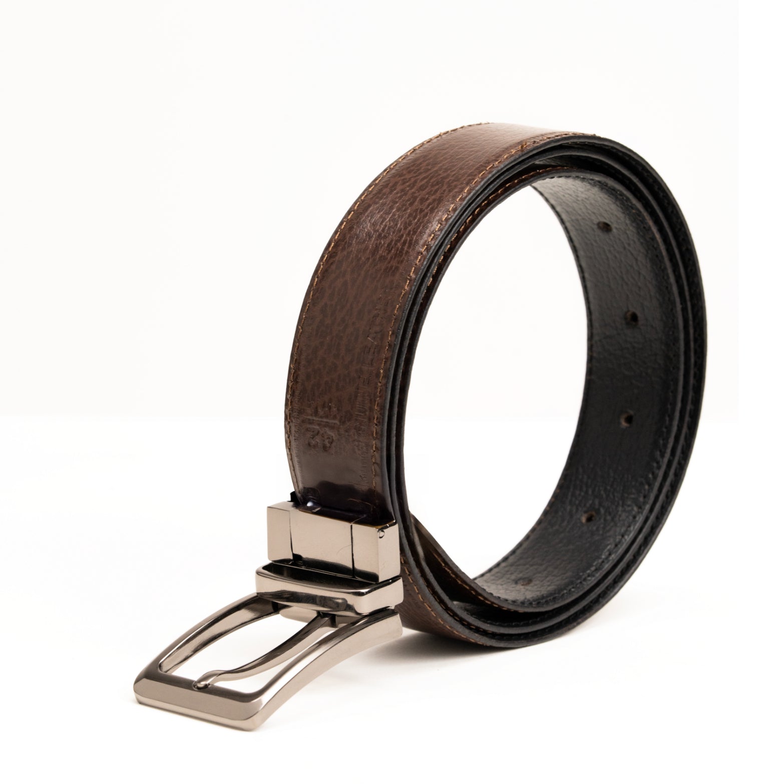 Brown & Black Formal Belt