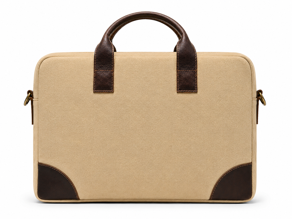 Canvas Office Bag Cream
